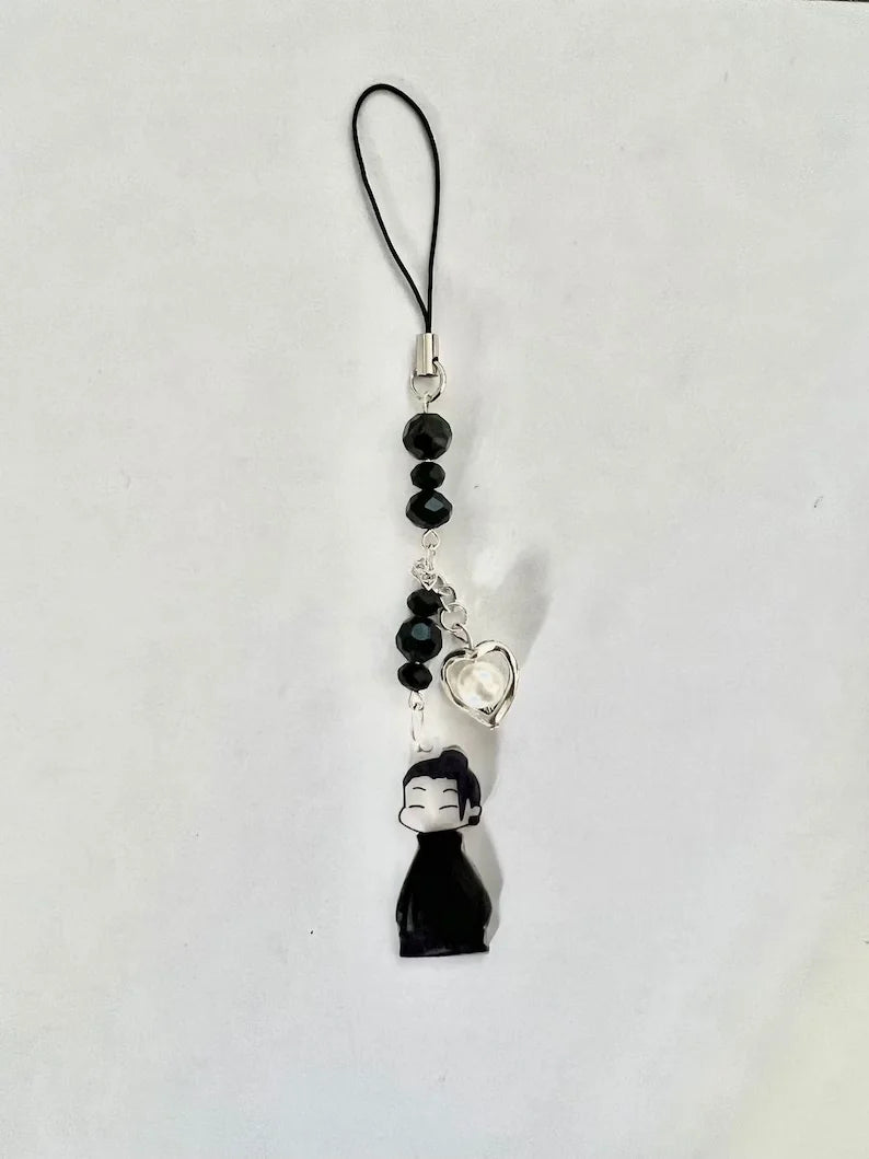 Gojo + Geto matching JJK phone charm accessory